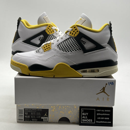 Size 12 - Air Jordan 4 Retro Vivid Sulfur W (AQ9129-101)