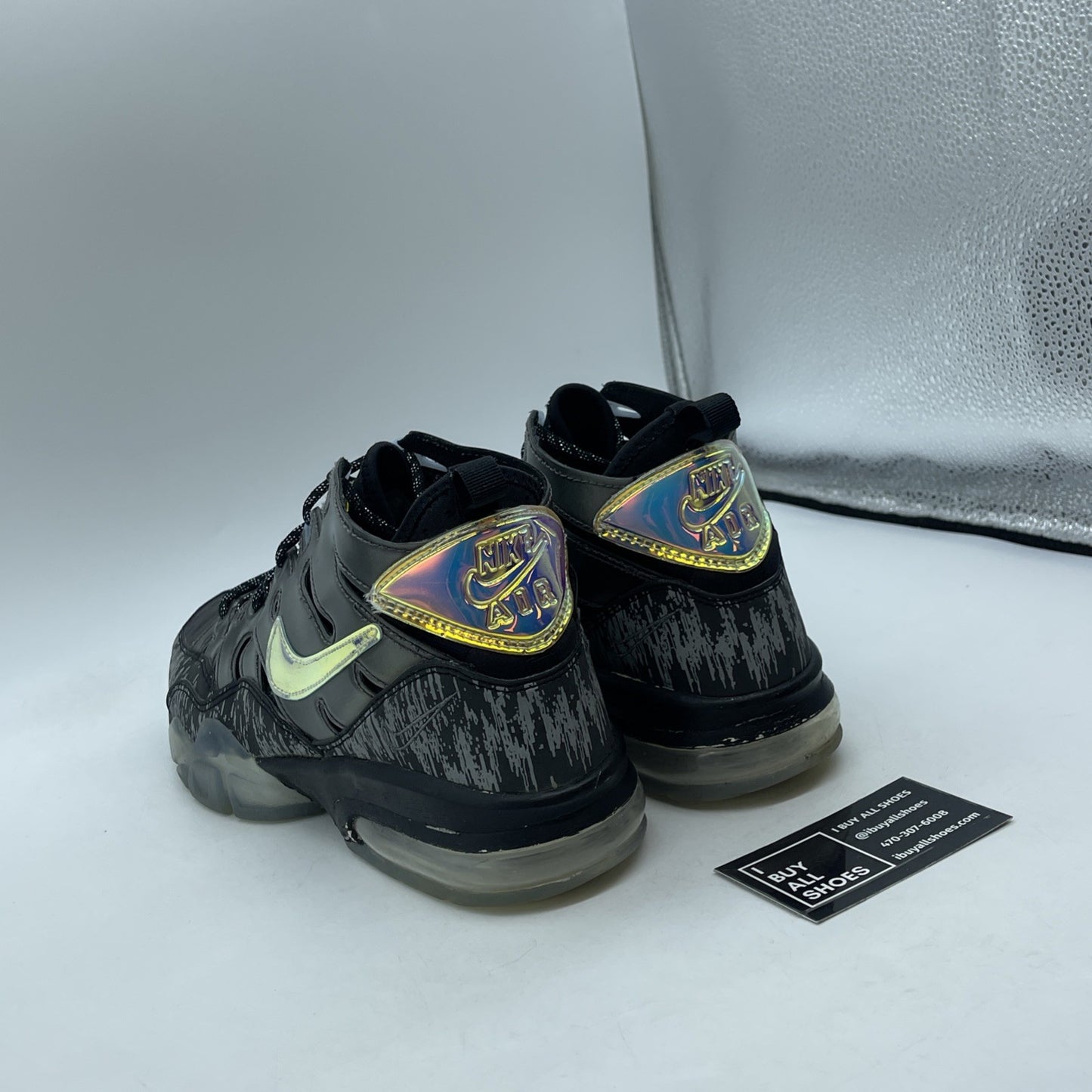 Size 9.5 - Nike Air Trainer Max 94 PRM QS Super Bowl Grey Black (632194-002)