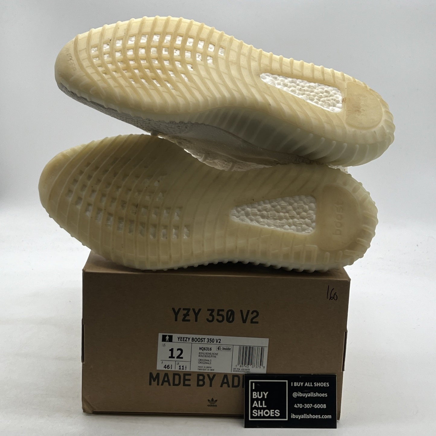 Size 12 - adidas Yeezy Boost 350 V2 Low Bone (HQ6316)