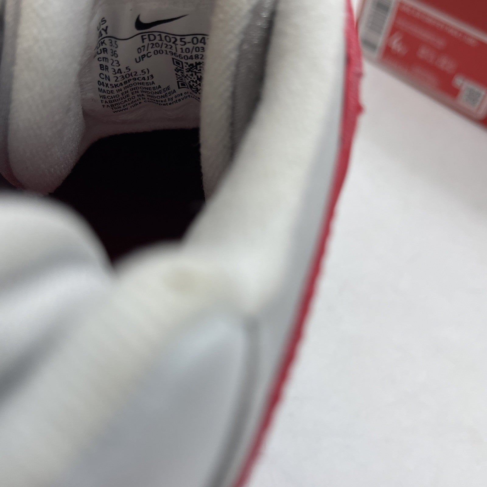 Size 4Y (GS) - Nike Air Griffey Max I Mid Rouge (FD1025-043)