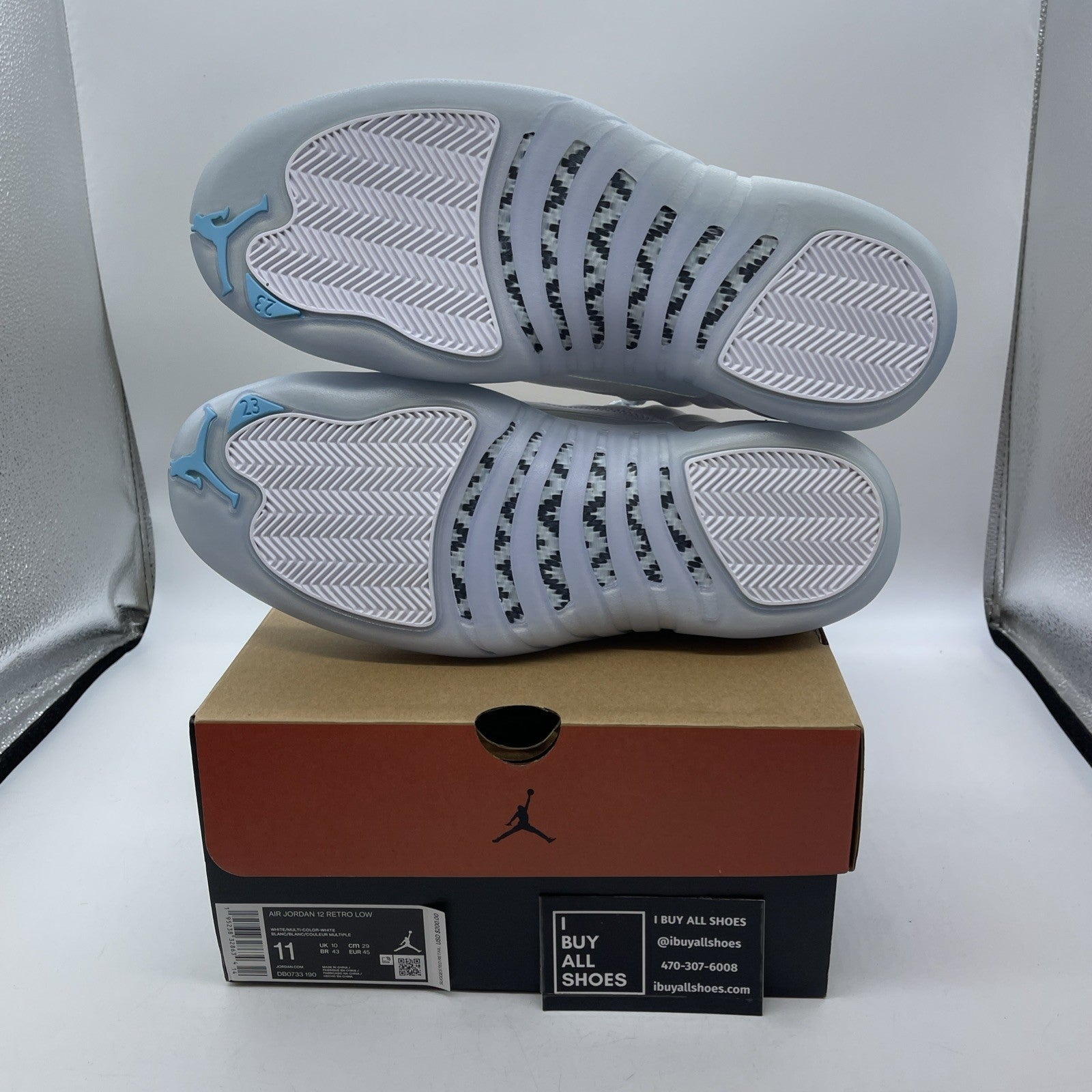 Size 11 - Air Jordan 12 Retro Low Easter White Leather (DB0733-190)
