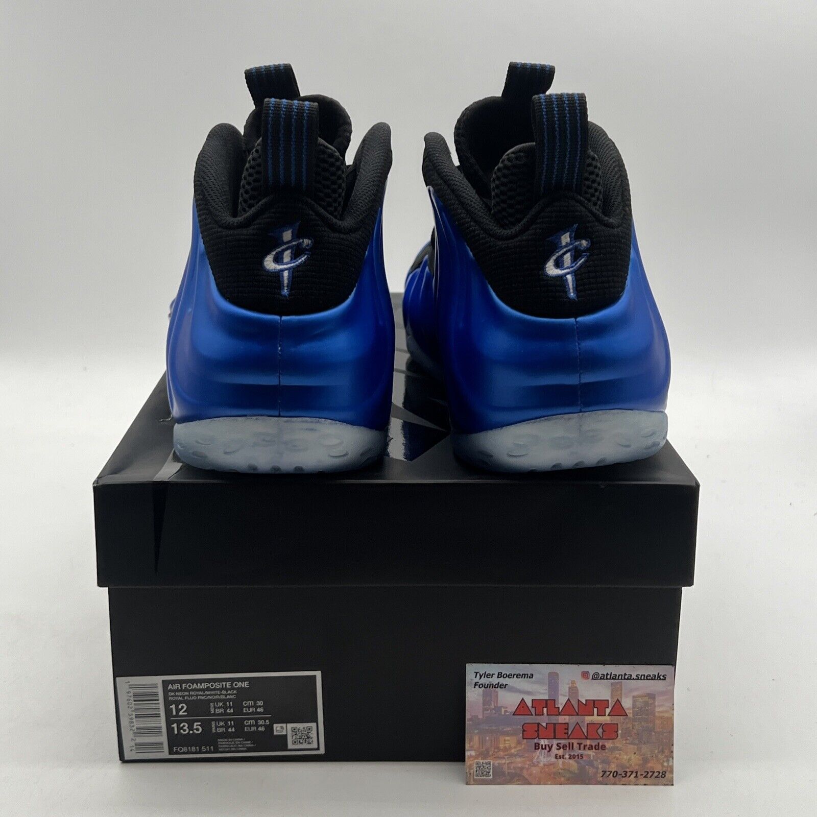 Size 12 - Nike Air Foamposite One 2024 Royal (FQ8181-511)