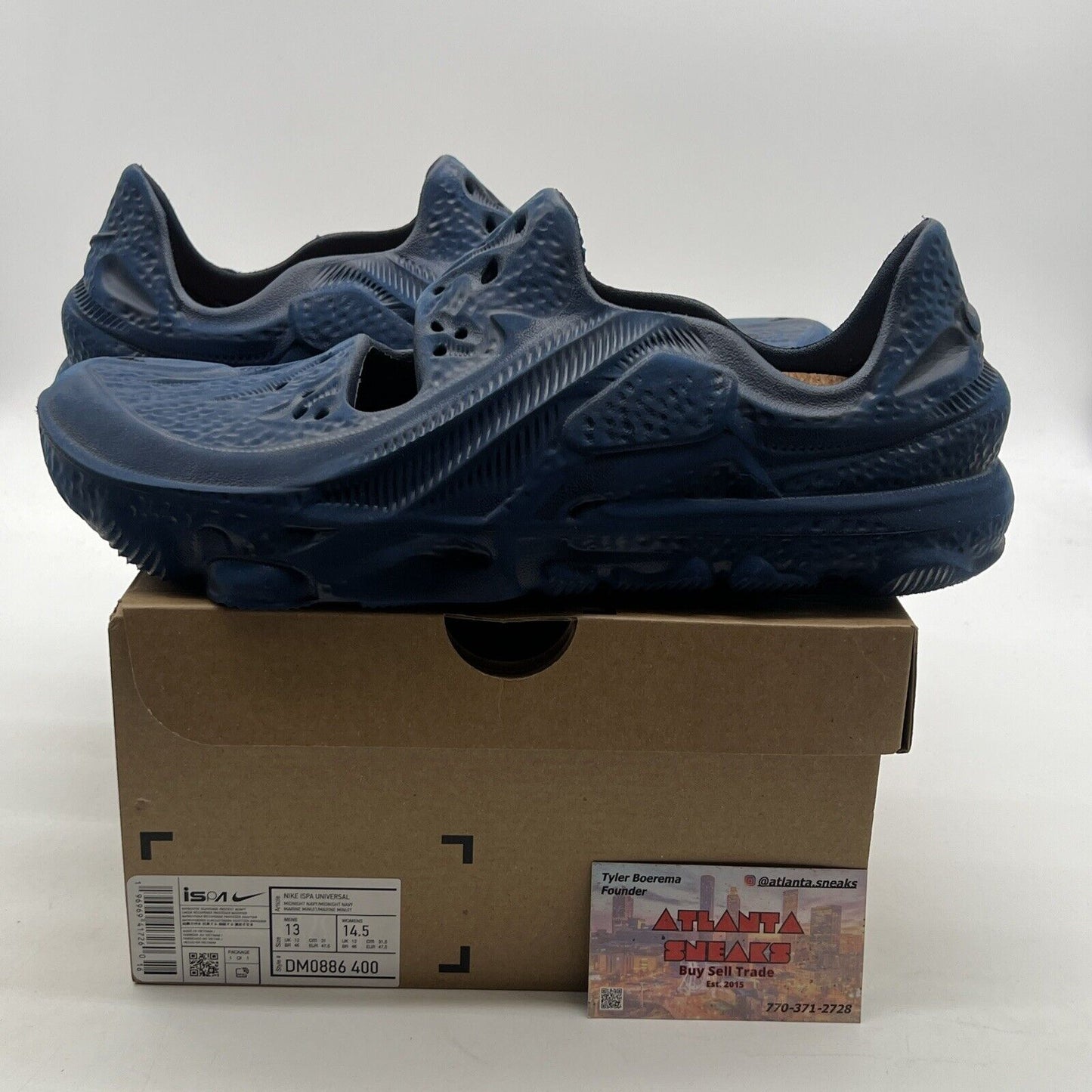 Size 13 - Nike ISPA Universal Midnight Navy (DM0886-400)