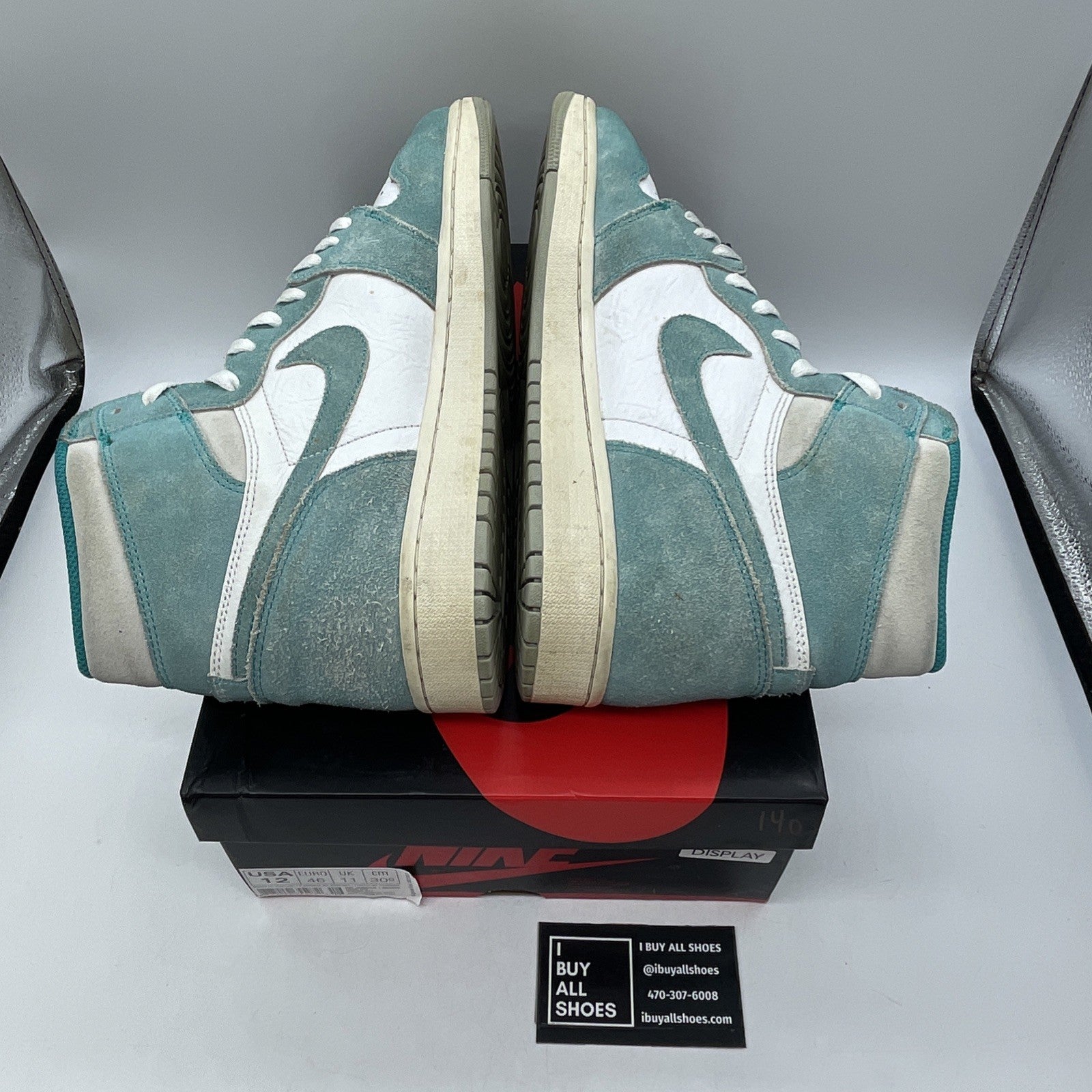 Size 12 - Air Jordan 1 Retro OG High Turbo Green (555088-311)