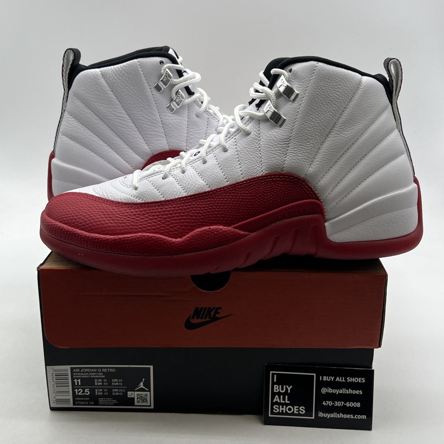 Size 11 - Air Jordan 12 Retro 2023 Mid Cherry (CT8013-116)
