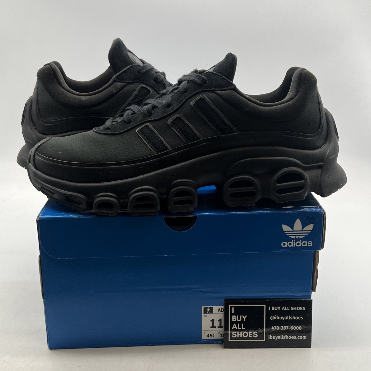 Size 11 - adidas adiFOM Megaride Core Black (IE4047)