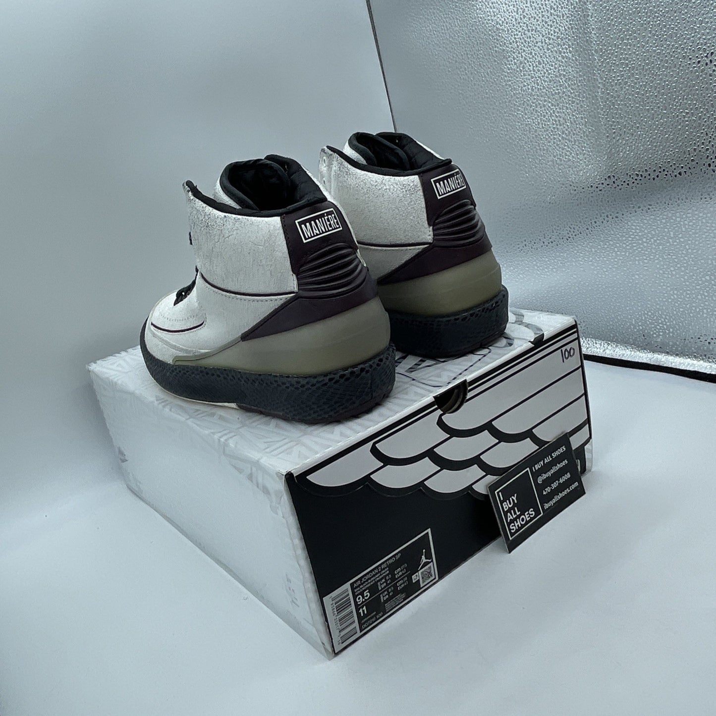Size 9.5 - Air Jordan 2 A Ma Maniere (DO7216-100)