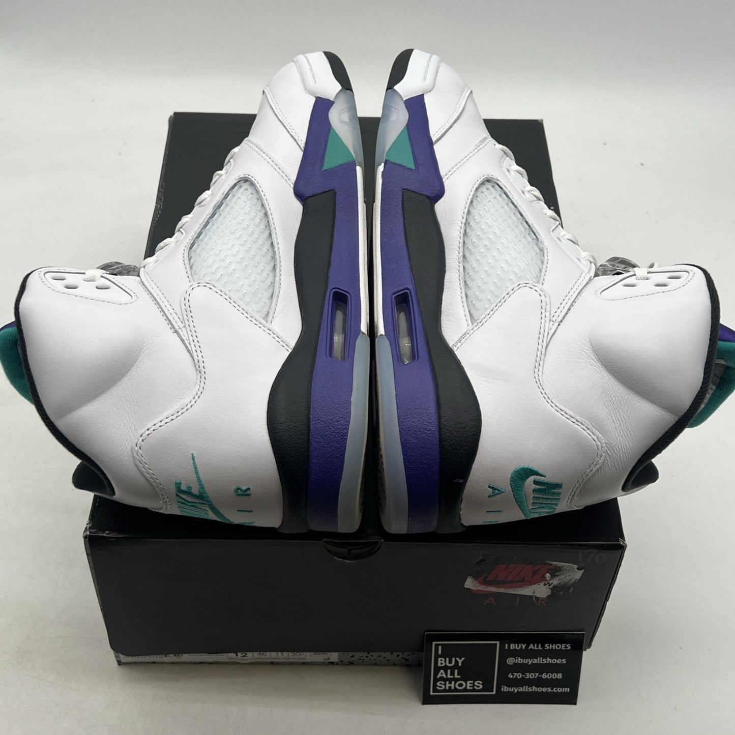 Size 12 - Air Jordan 5 Retro Grape 2013 (HQ7978-100)