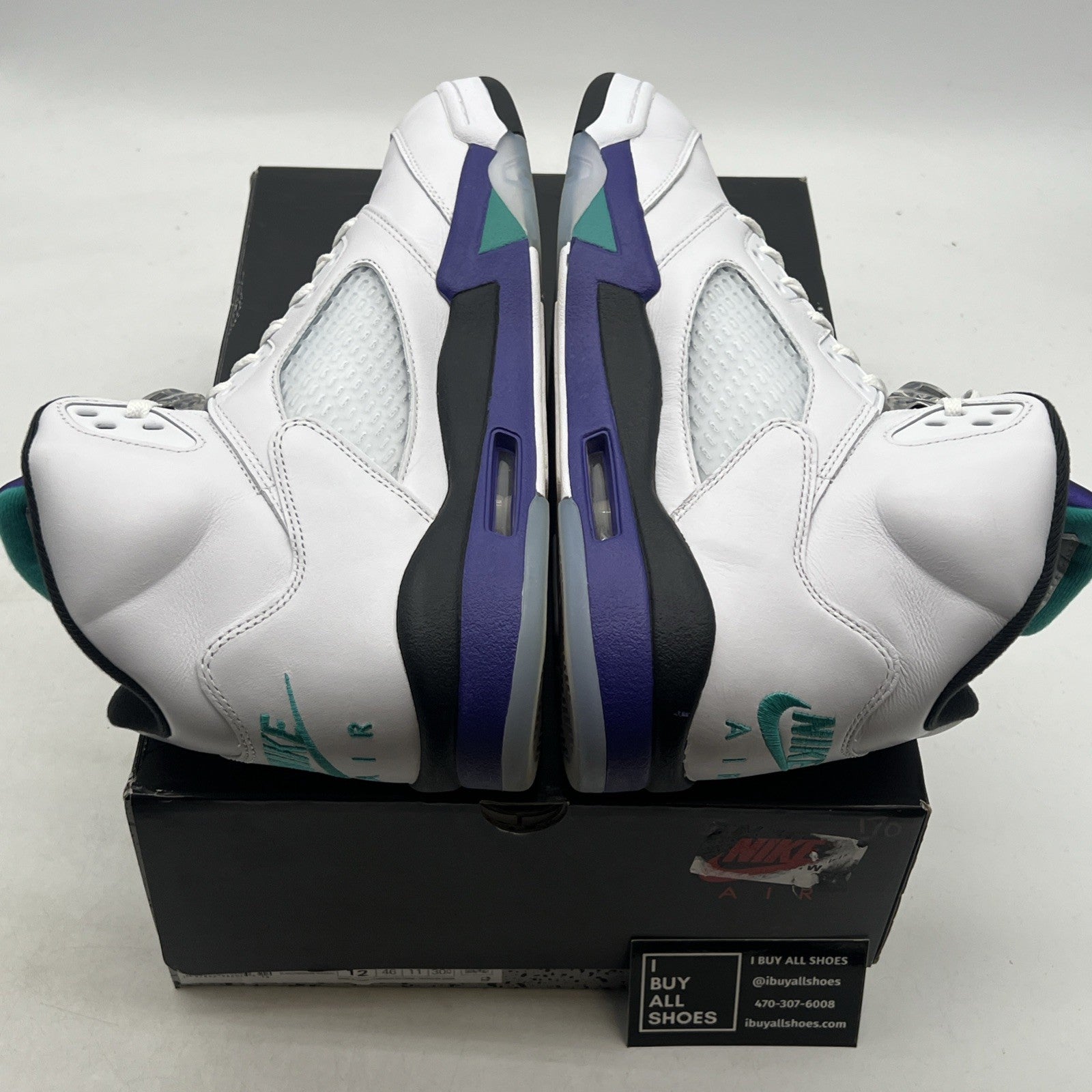 Size 12 - Air Jordan 5 Retro Grape 2013 (HQ7978-100)