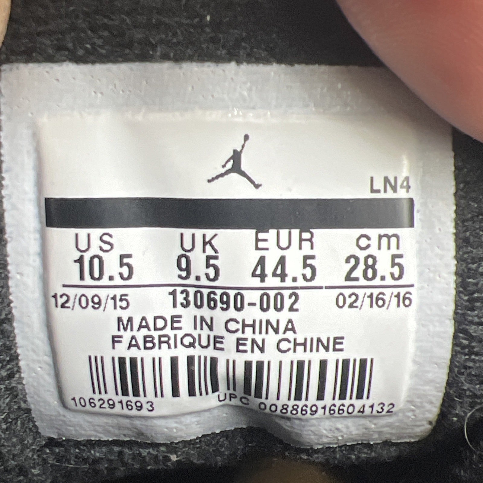 Size 10.5 - Air Jordan 12 Retro Mid Flu Game (130690-002)