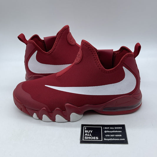 Size 9.5 - Nike Big Swoosh Gym Red White Suede Leather (832759-600)