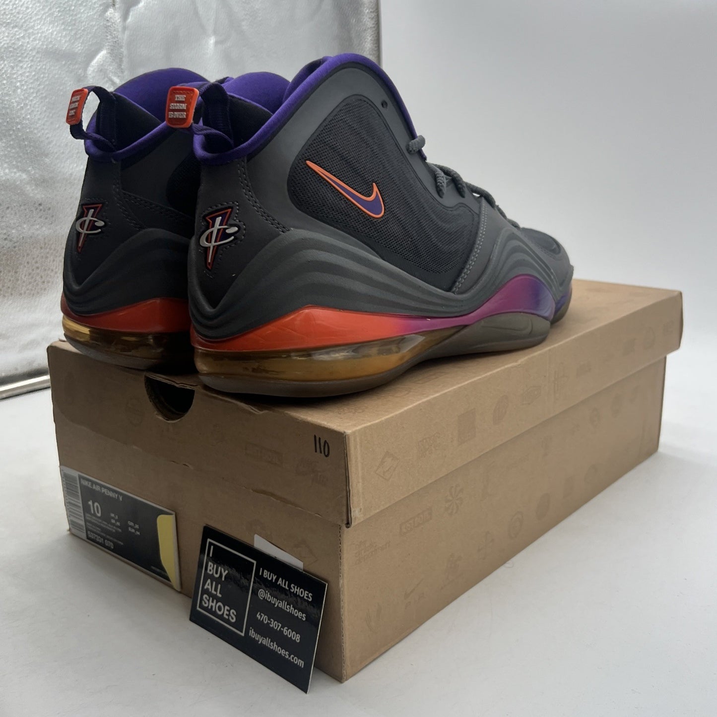 Size 10 - Nike Air Penny 5 Phoenix (537331-070)