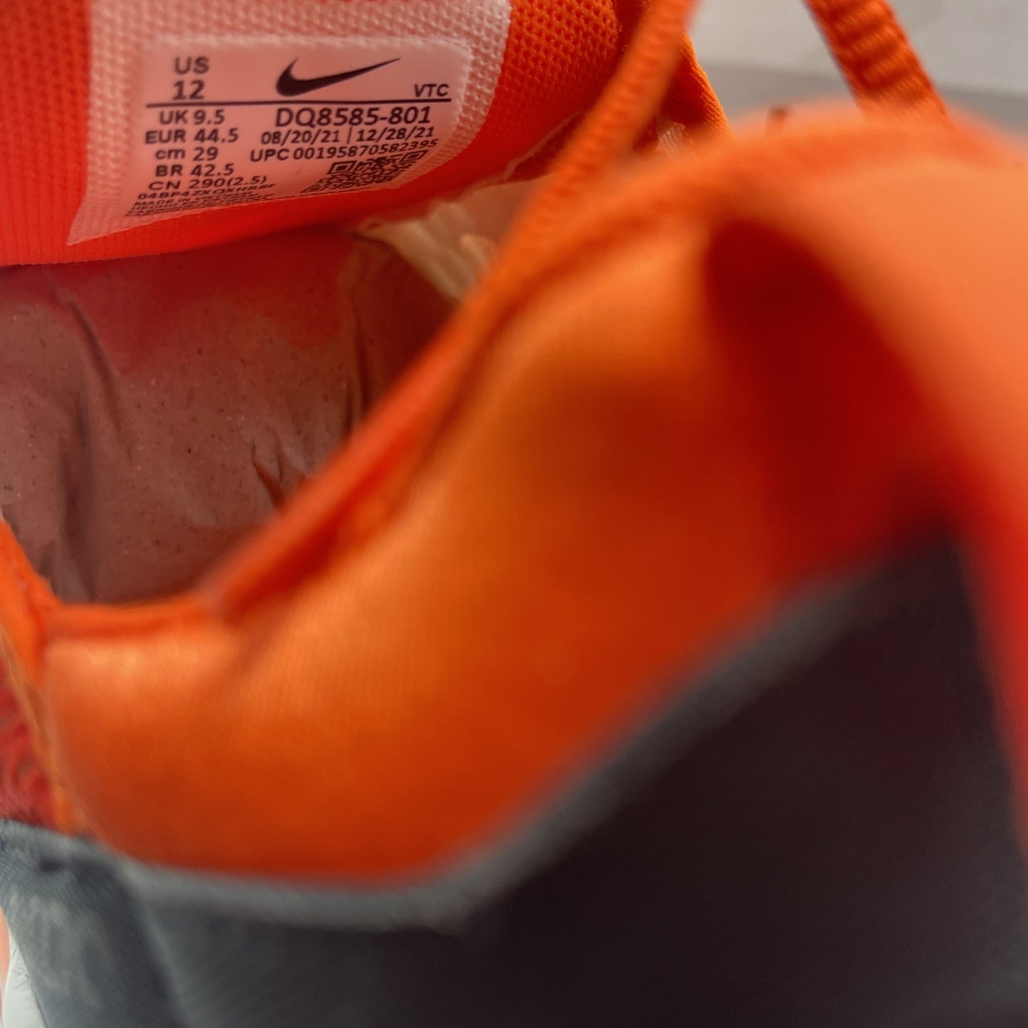 Size 12W - Nike Air Max 270 Orange Juice (DQ8585-801)