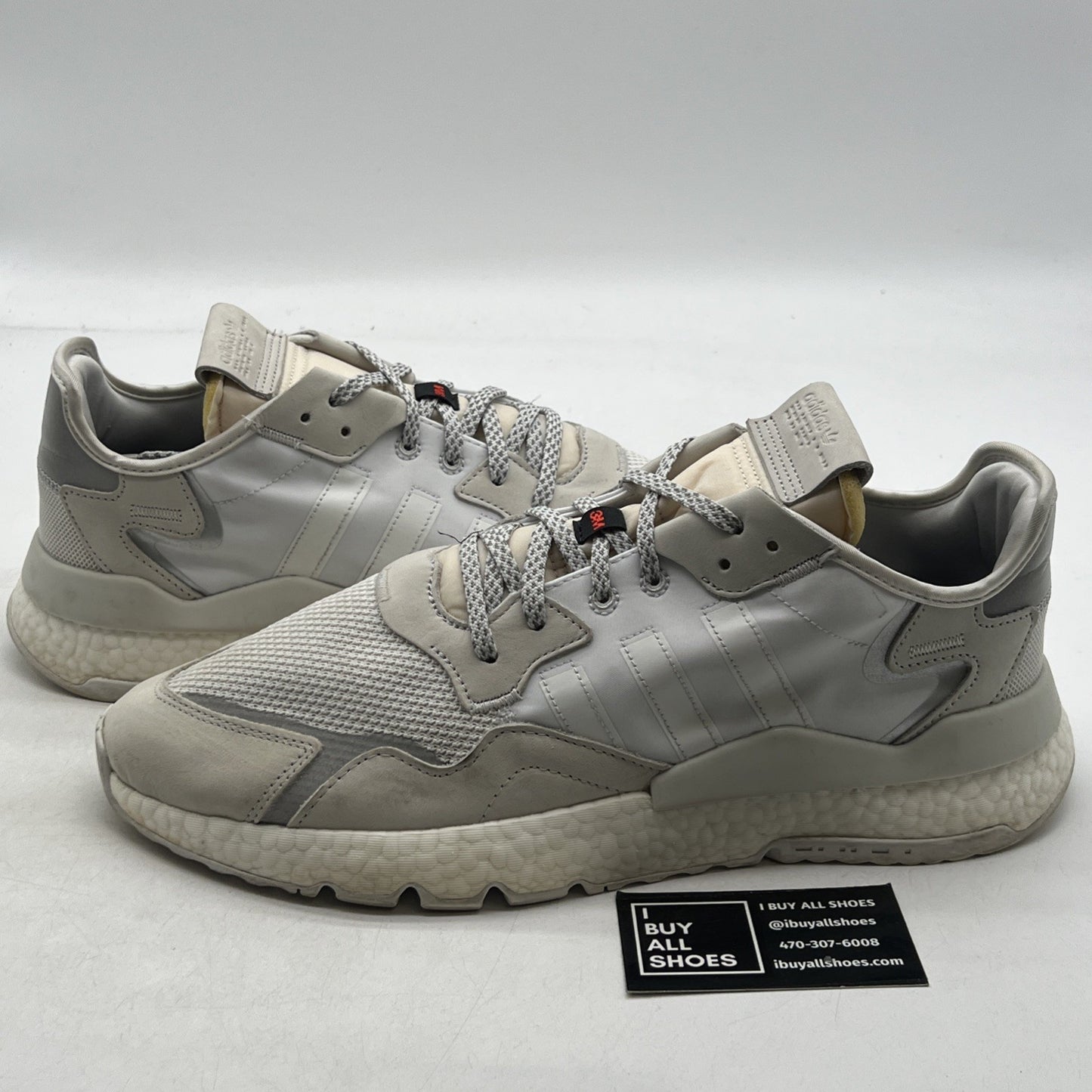 Size 14 - 3M x Adidas Nite Jogger Gray (EE5855)