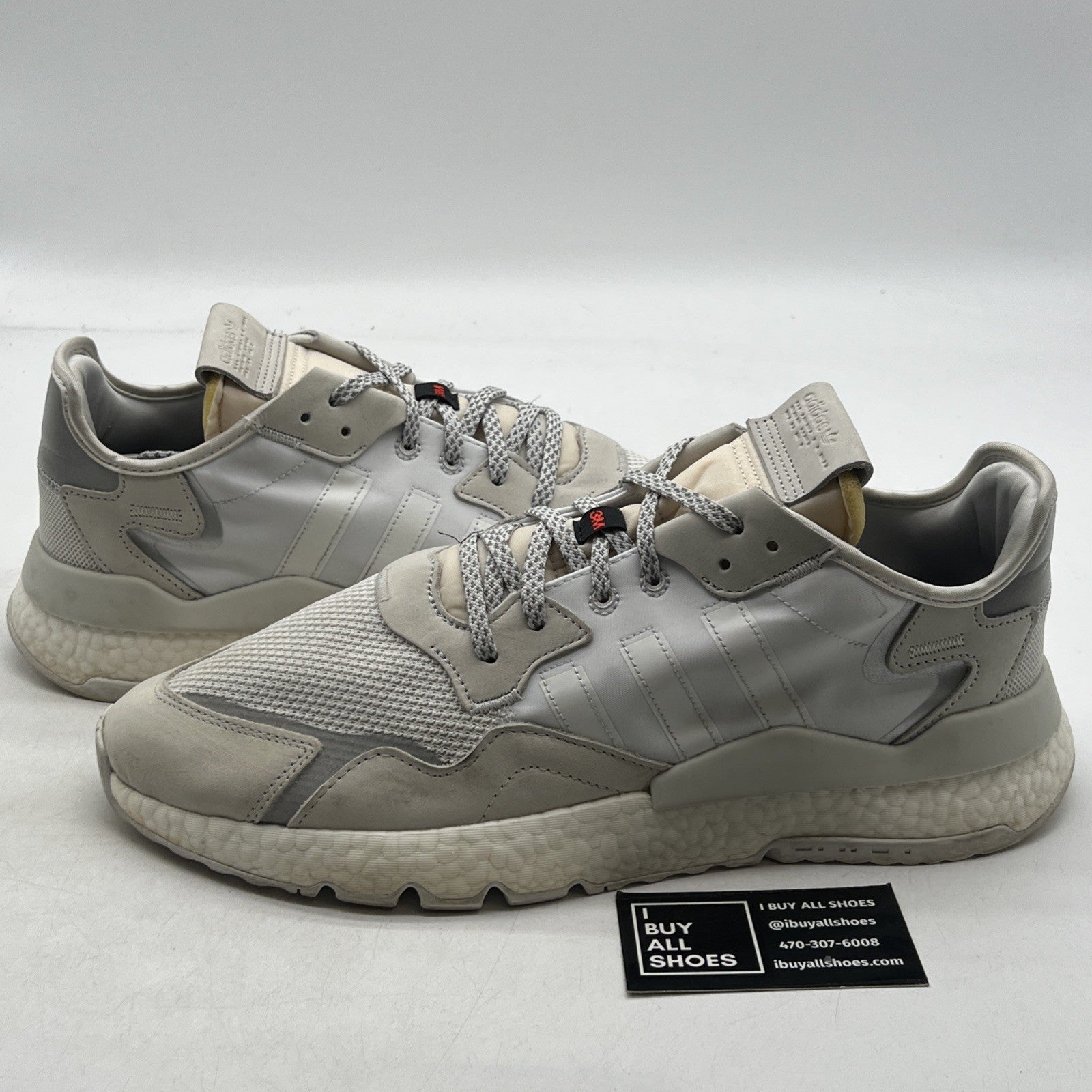Size 14 - 3M x Adidas Nite Jogger Gray (EE5855)