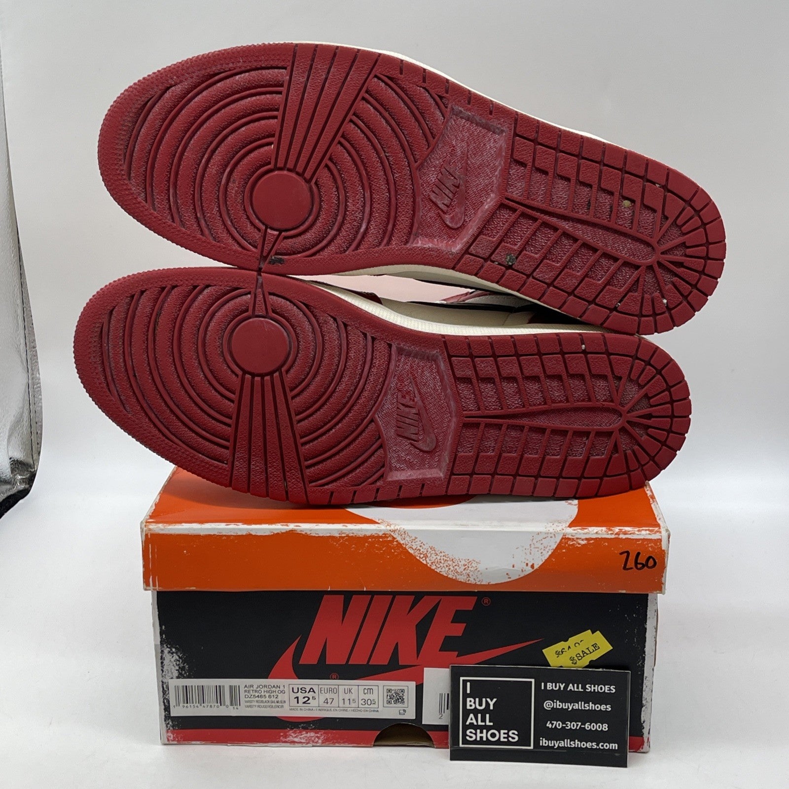 Size 12.5 - Jordan 1 Retro High OG Chicago Reimagined Lost & Found (DZ5485-612)