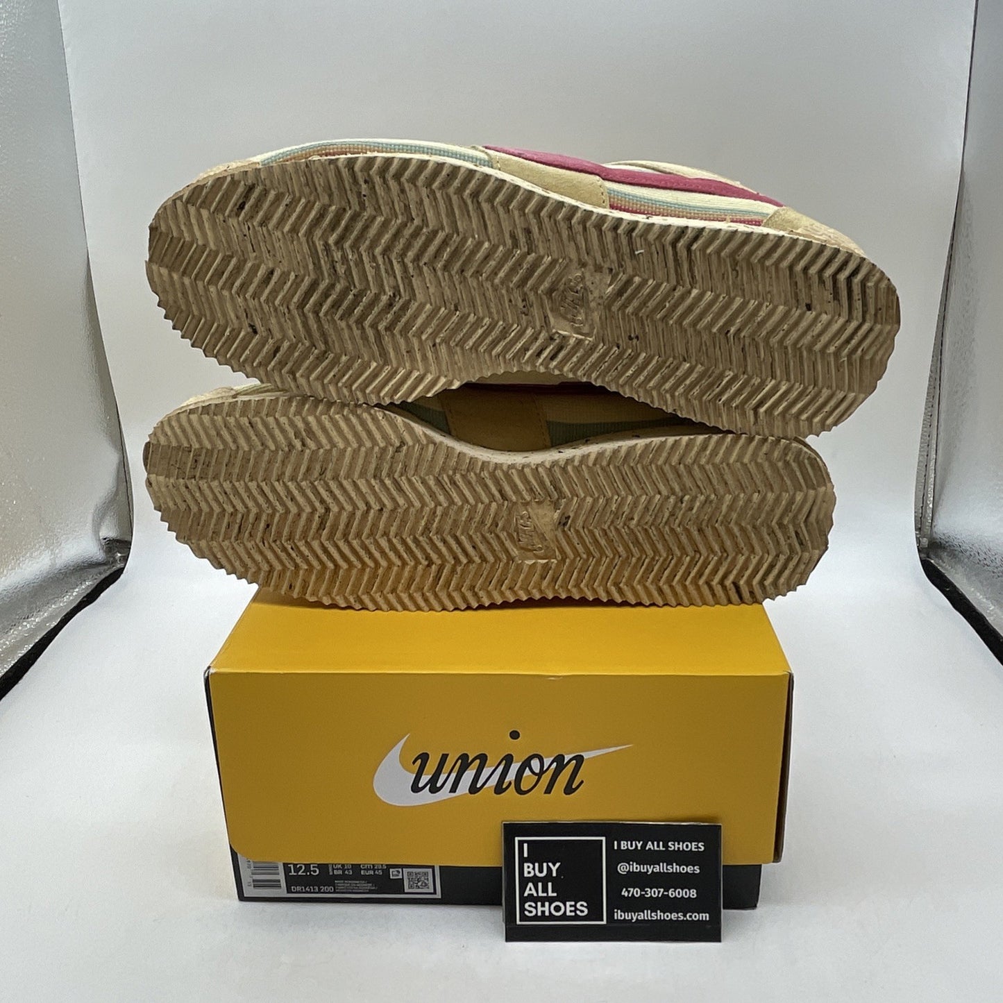 Size 12.5 - Union LA x Nike Cortez SP Sesame (DR1413-200)