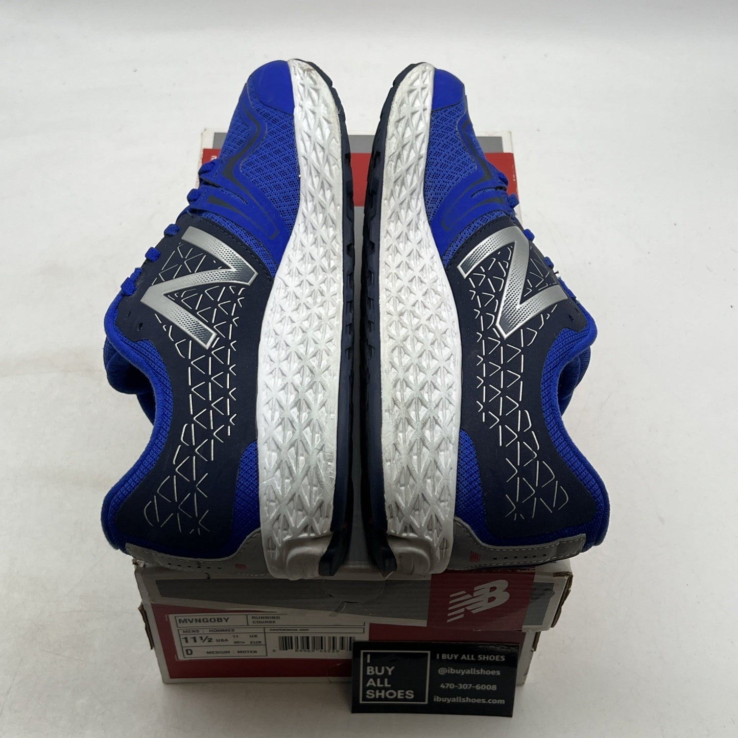 Size 11.5 - New Balance Vongo Fresh Foam Blue (MVNG0BY)