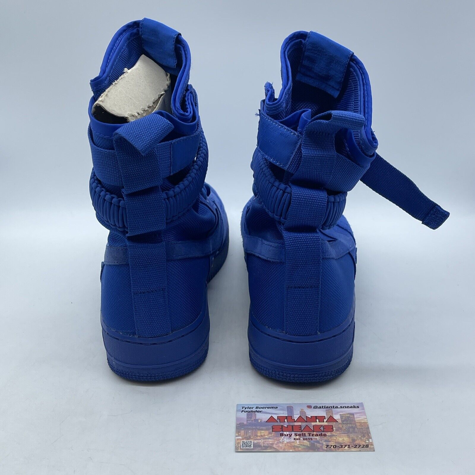 Size 13 - Nike SF Air Force 1 Game Royal Blue Suede (864024-401)