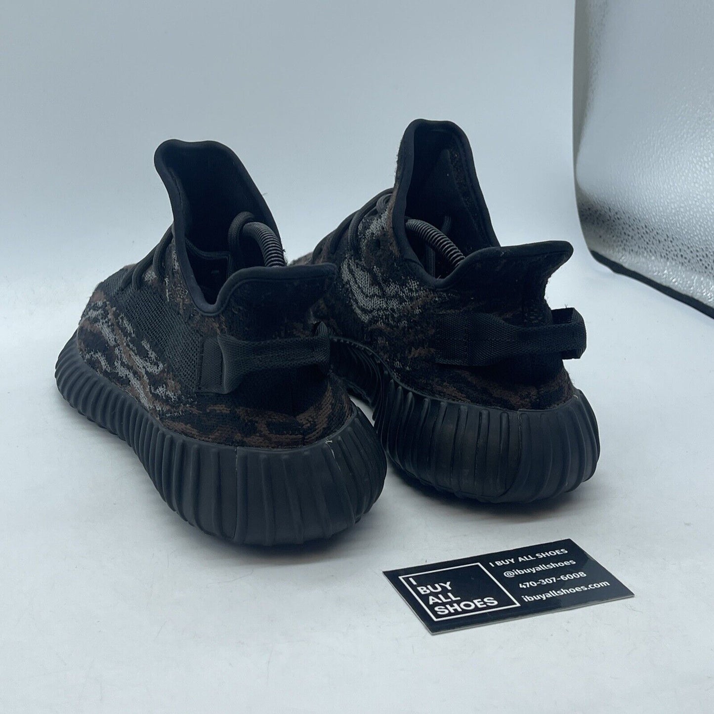 Size 9.5 - adidas Yeezy Boost 350 V2 Low MX Rock Brown Black Suede (GW3774)