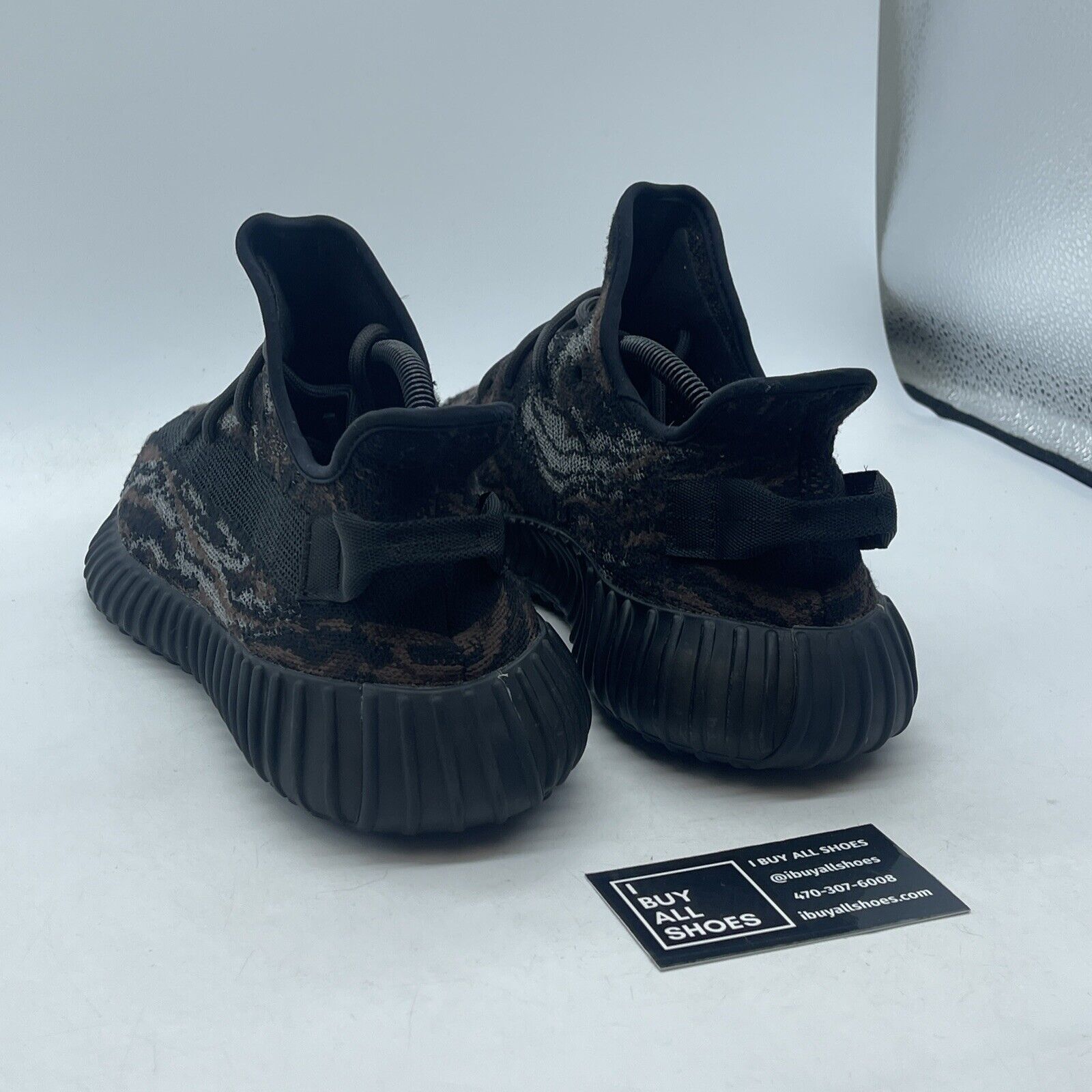 Size 9.5 - adidas Yeezy Boost 350 V2 Low MX Rock Brown Black Suede (GW3774)