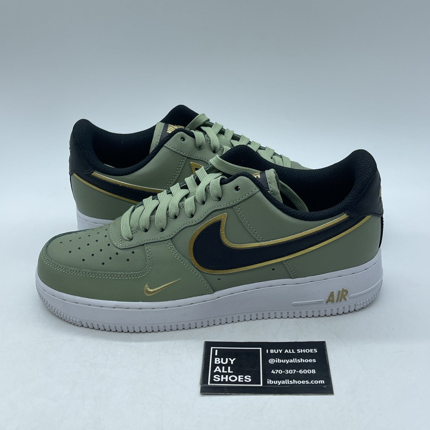 Size 8 - Nike Air Force 1 High Oil Green (DA8481-300)