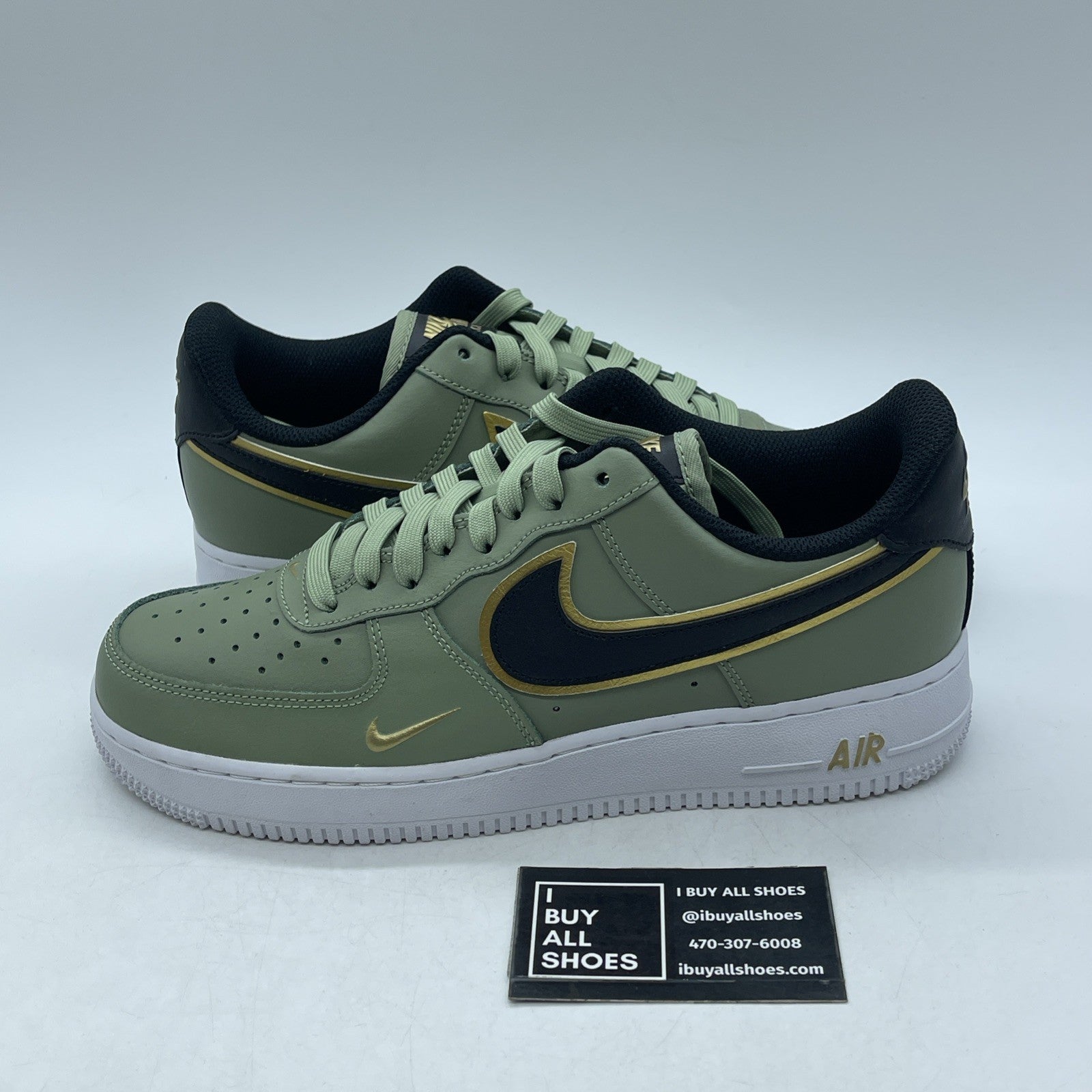 Size 8 - Nike Air Force 1 High Oil Green (DA8481-300)