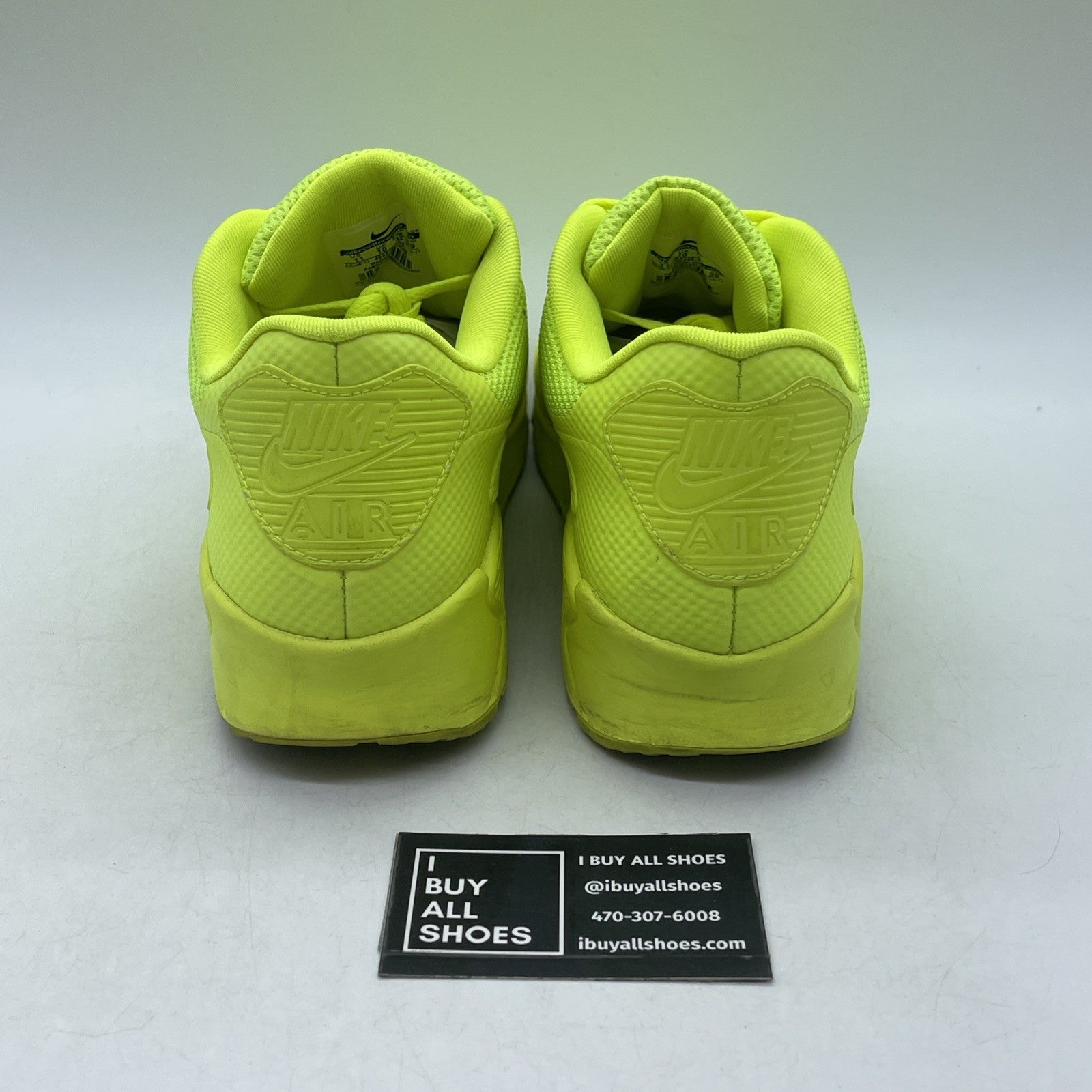 Size 11 - Nike Air Max 90 Hyp Prm Hyperfuse Volt (454446-700)