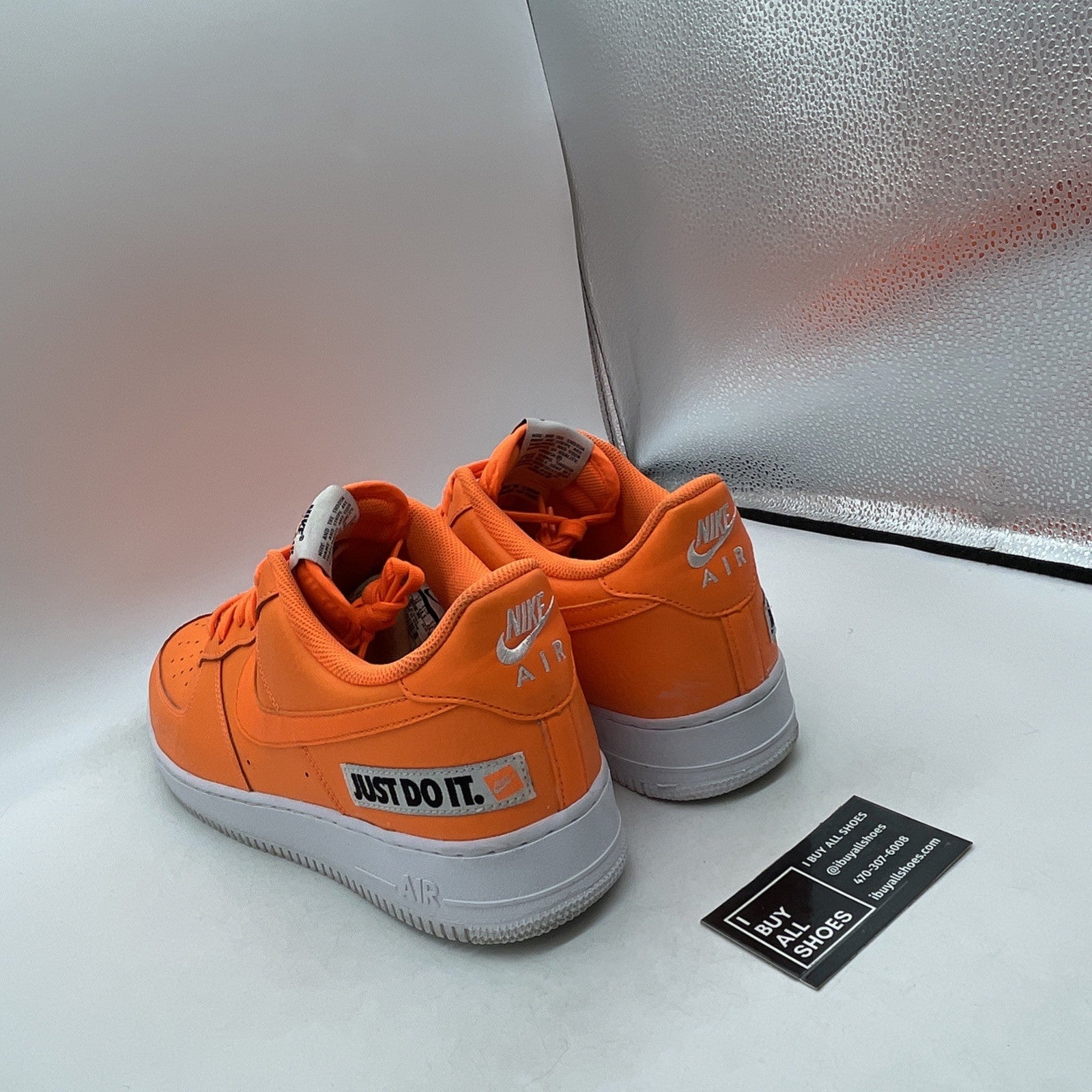 Size 14 - Nike Air Force 1 Low Total Orange (BQ5360-800)