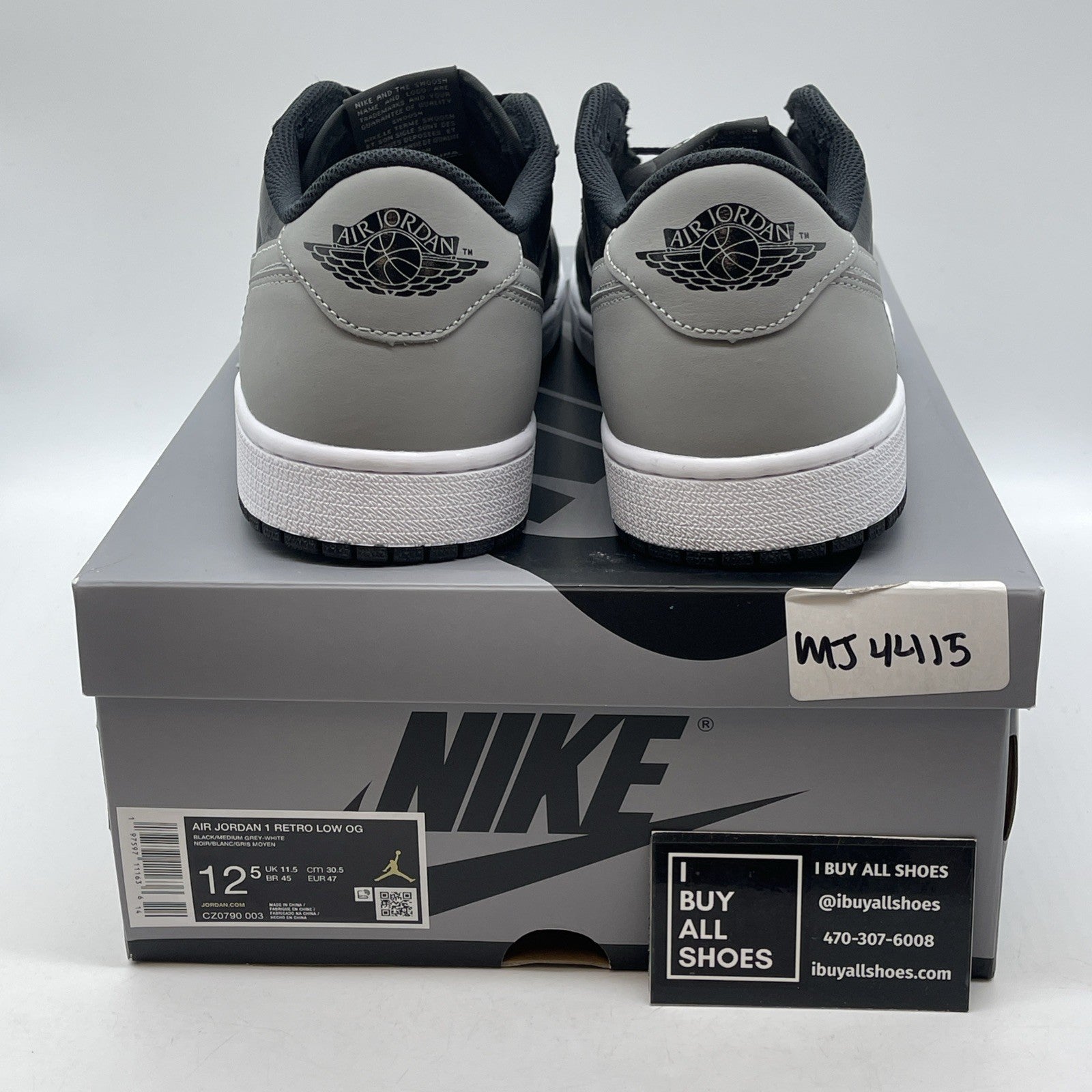 Size 12.5 - Air Jordan 1 Retro OG 2024 Low Shadow Leather (CZ0790-003)