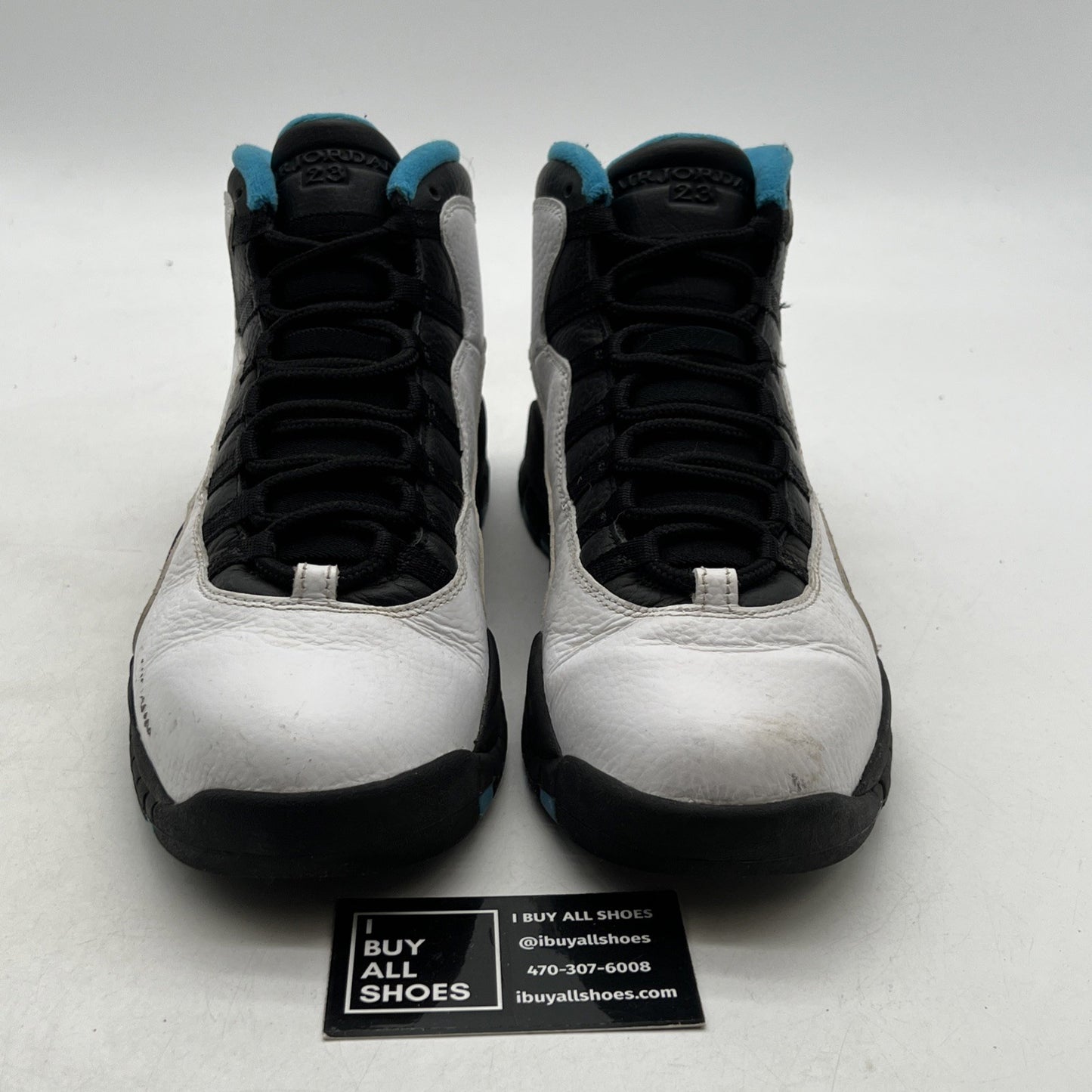 Size 10.5 - Air Jordan 10 Retro 2014 Powder Blue (310805-106)
