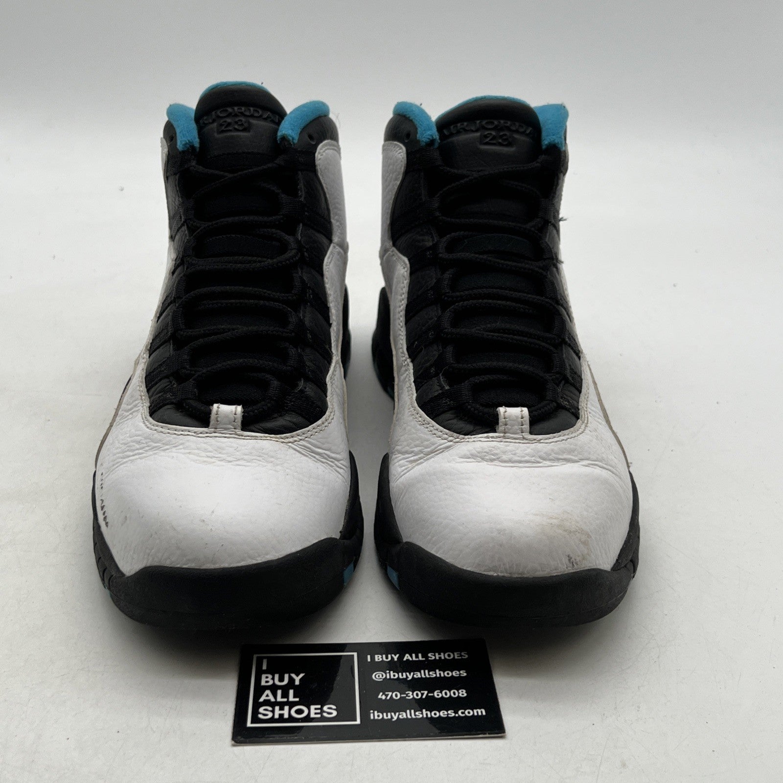 Size 10.5 - Air Jordan 10 Retro 2014 Powder Blue (310805-106)