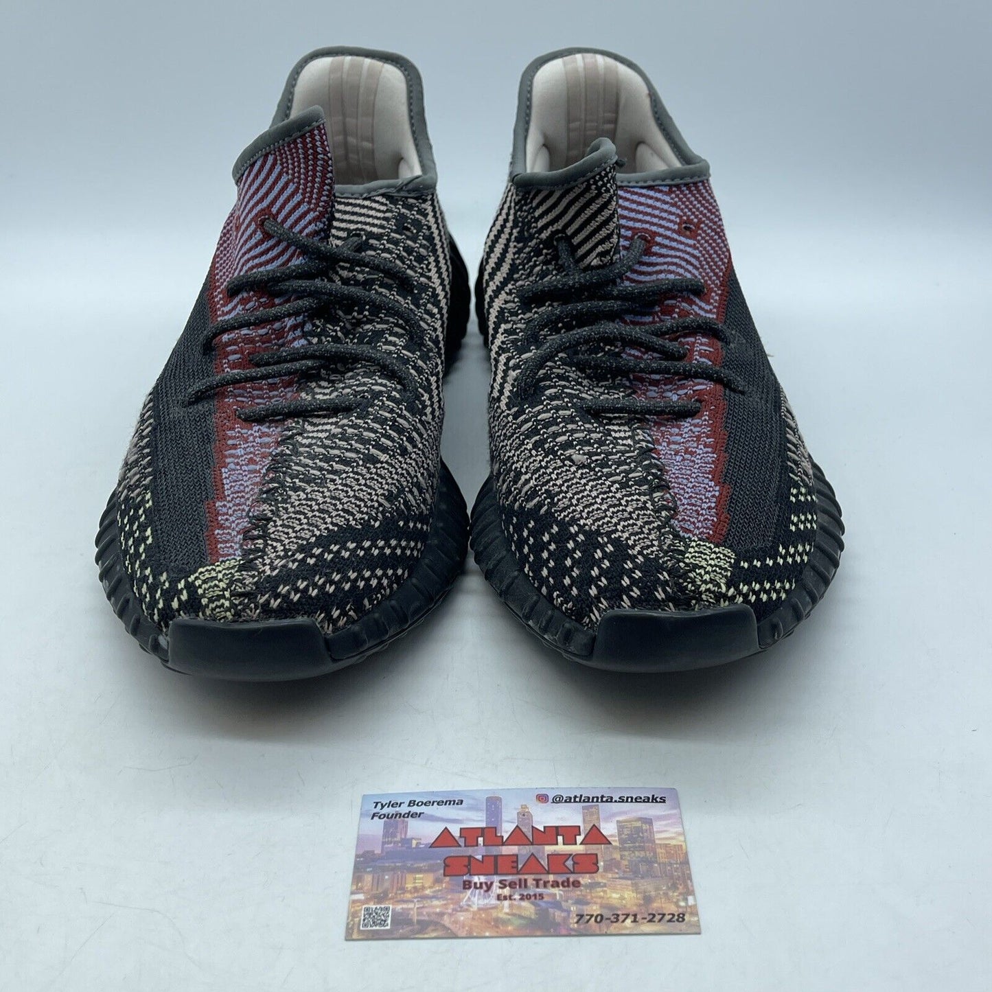 Size 11 - adidas Yeezy Boost 350 V2 Yecheil Non-Reflective Yellow Black (FW5190)