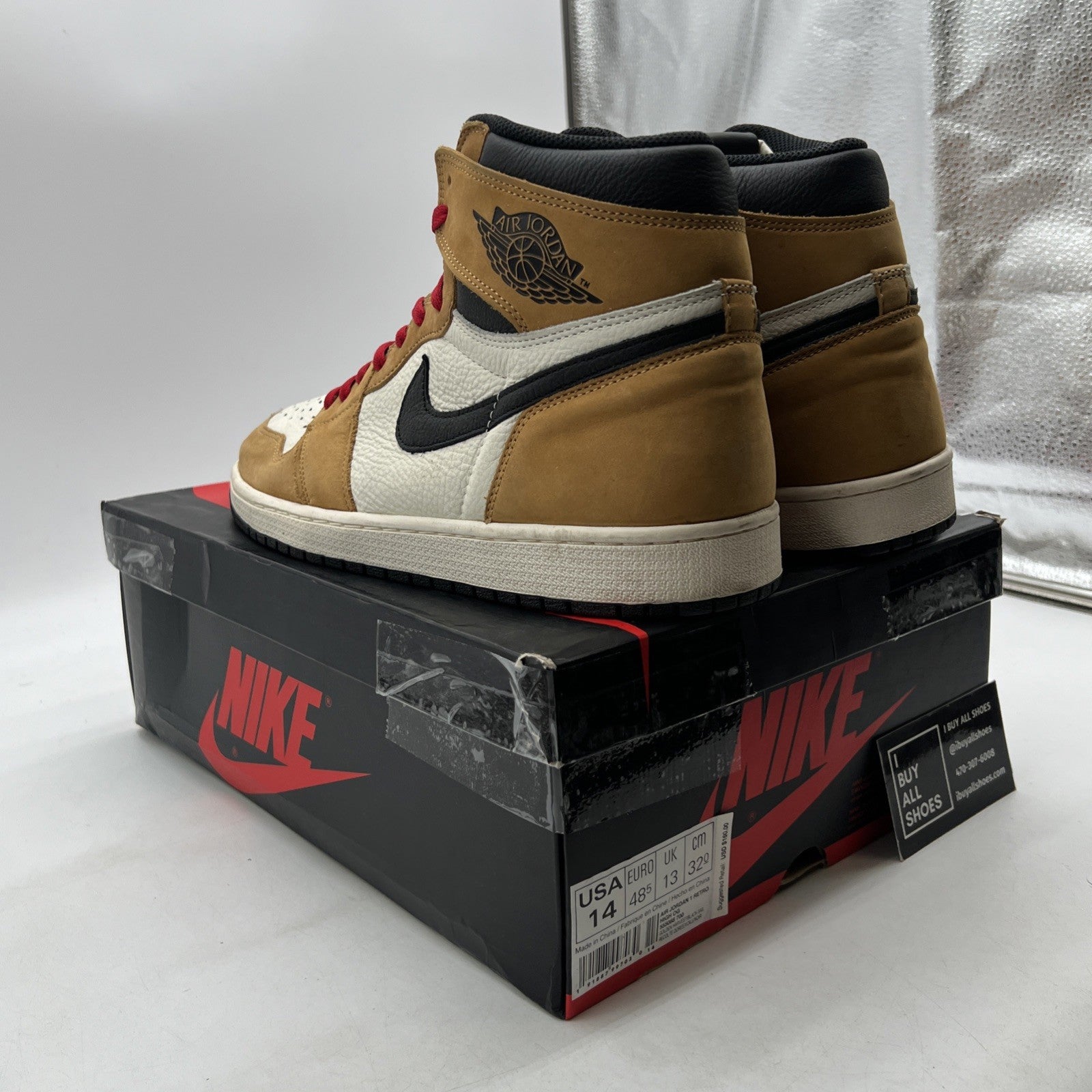 Size 14 - Air Jordan 1 Retro High OG Rookie of the Year 2018 (555088-700)