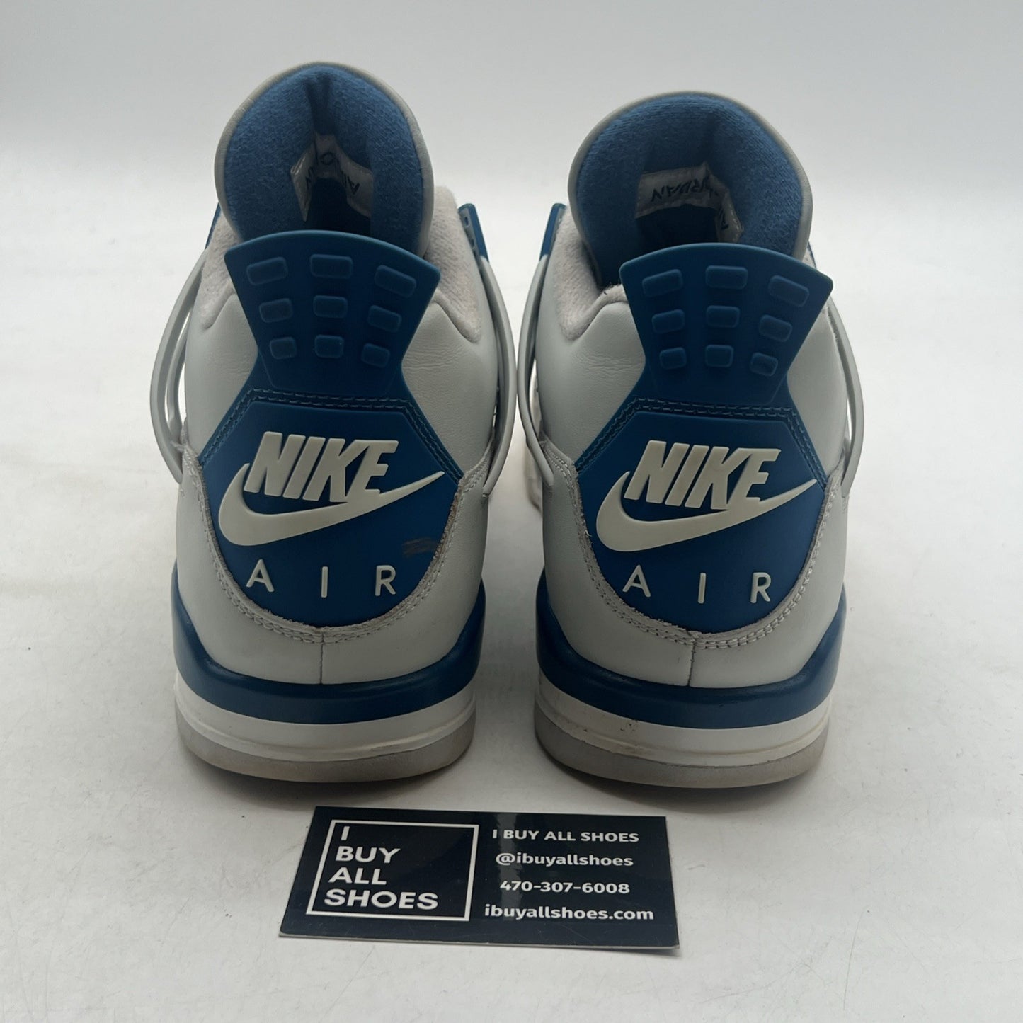 Size 9.5 - Air Jordan 4 Retro 2024 Military Blue (FV5029-141)