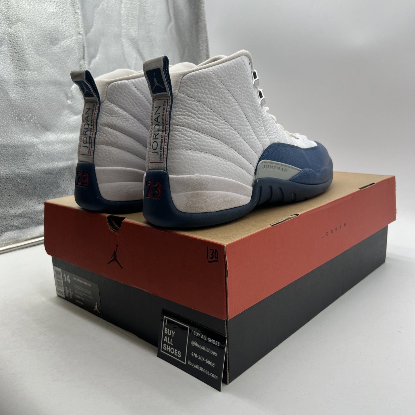 Size 14 - Air Jordan 12 Retro French Blue 2016 (130690-113)