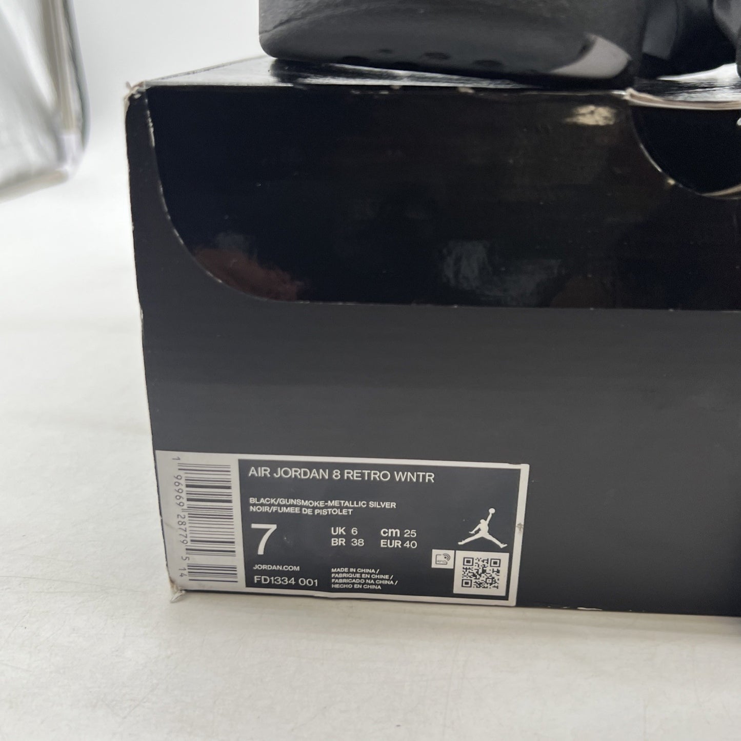 Size 7 - Air Jordan 8 Retro Winterized Gunsmoke (FD1334-001)