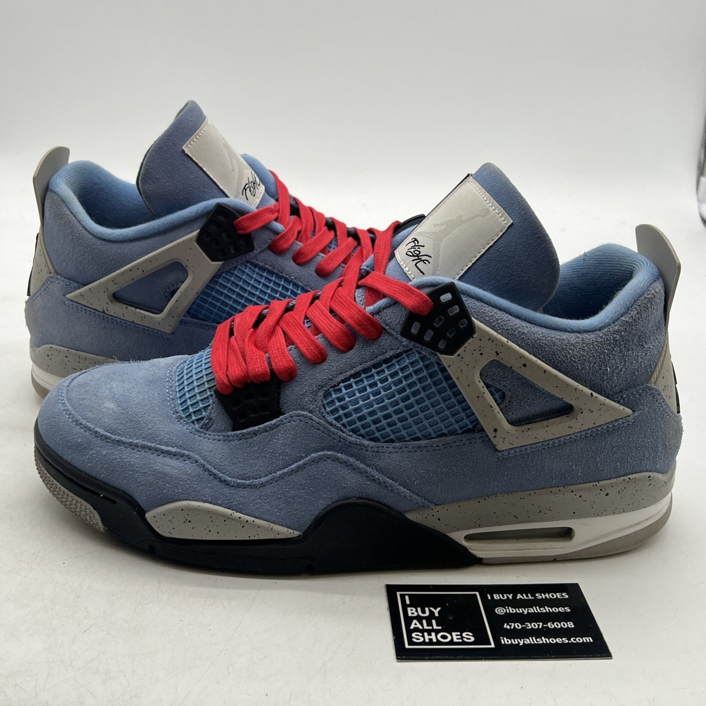 Size 13 - Air Jordan 4 Retro Mid University Blue (CT8527-400)