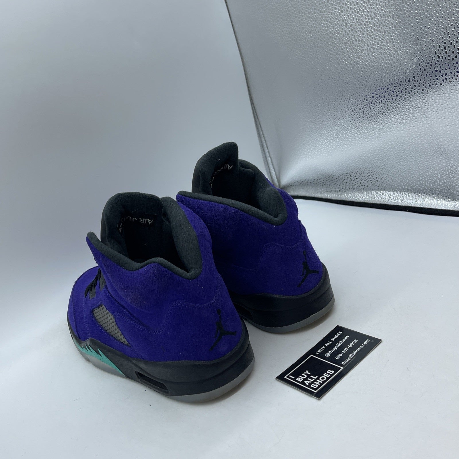 Size 11 - Air Jordan 5 Retro Alternate Grape 2020 (136027-500)