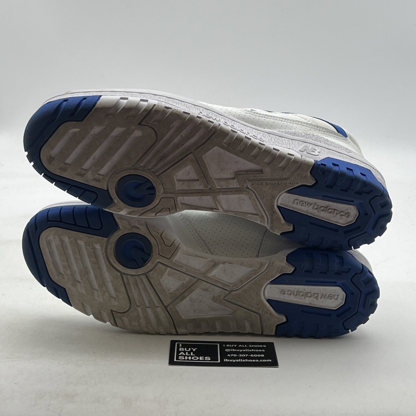 Size 12 - New Balance 550 White Cobalt (BB550SWC)