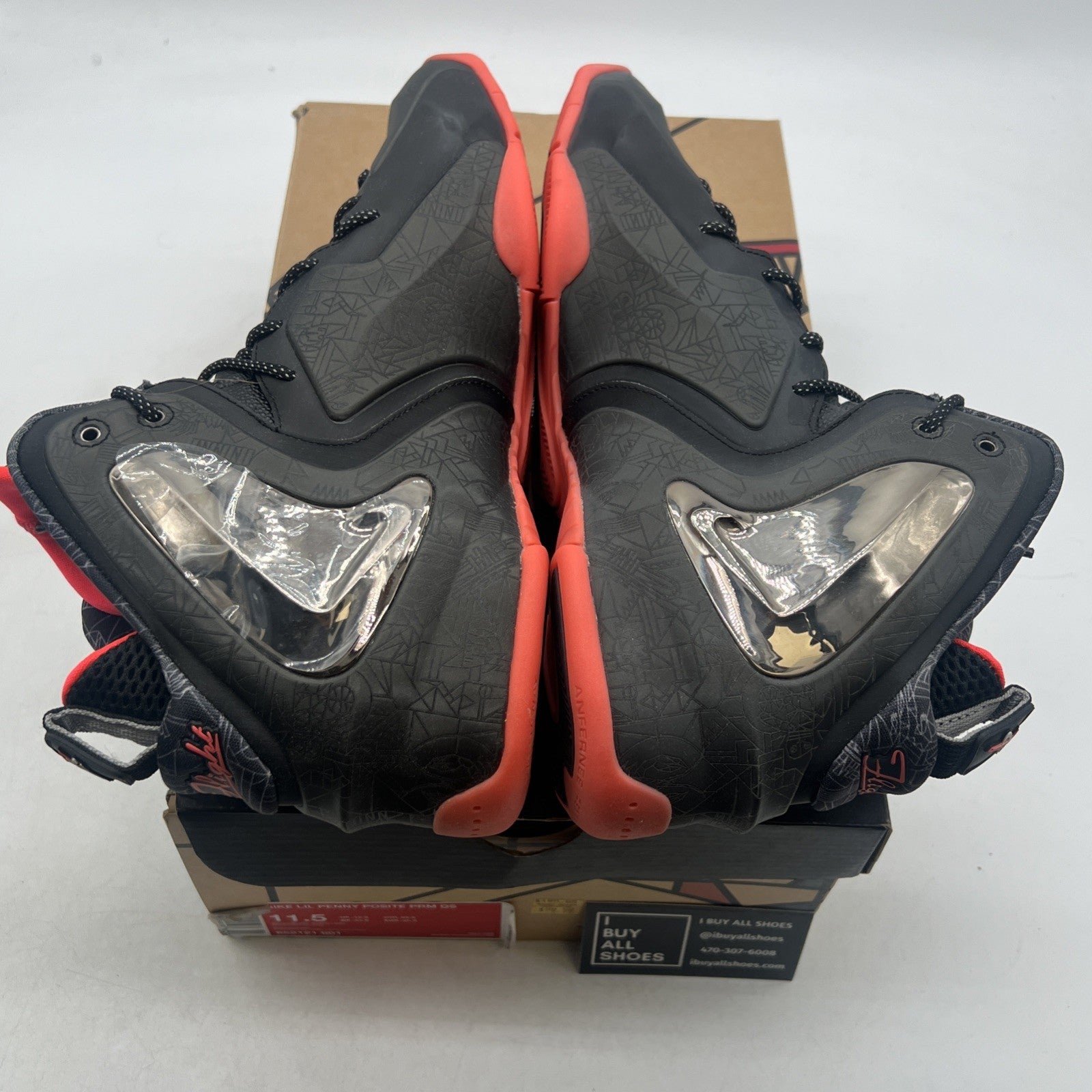 Size 11.5 - Nike Lil Penny Posite Prm Qs Gumbo League (652121-001)