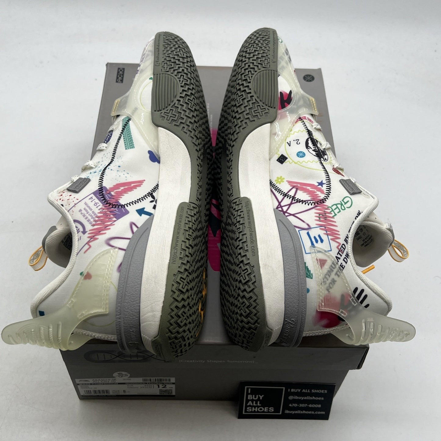 Size 12 - Li-Ning Way of Wade All City 10 Recycle Edition