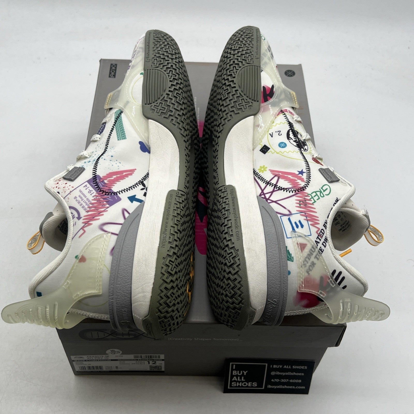 Size 12 - Li-Ning Way of Wade All City 10 Recycle Edition