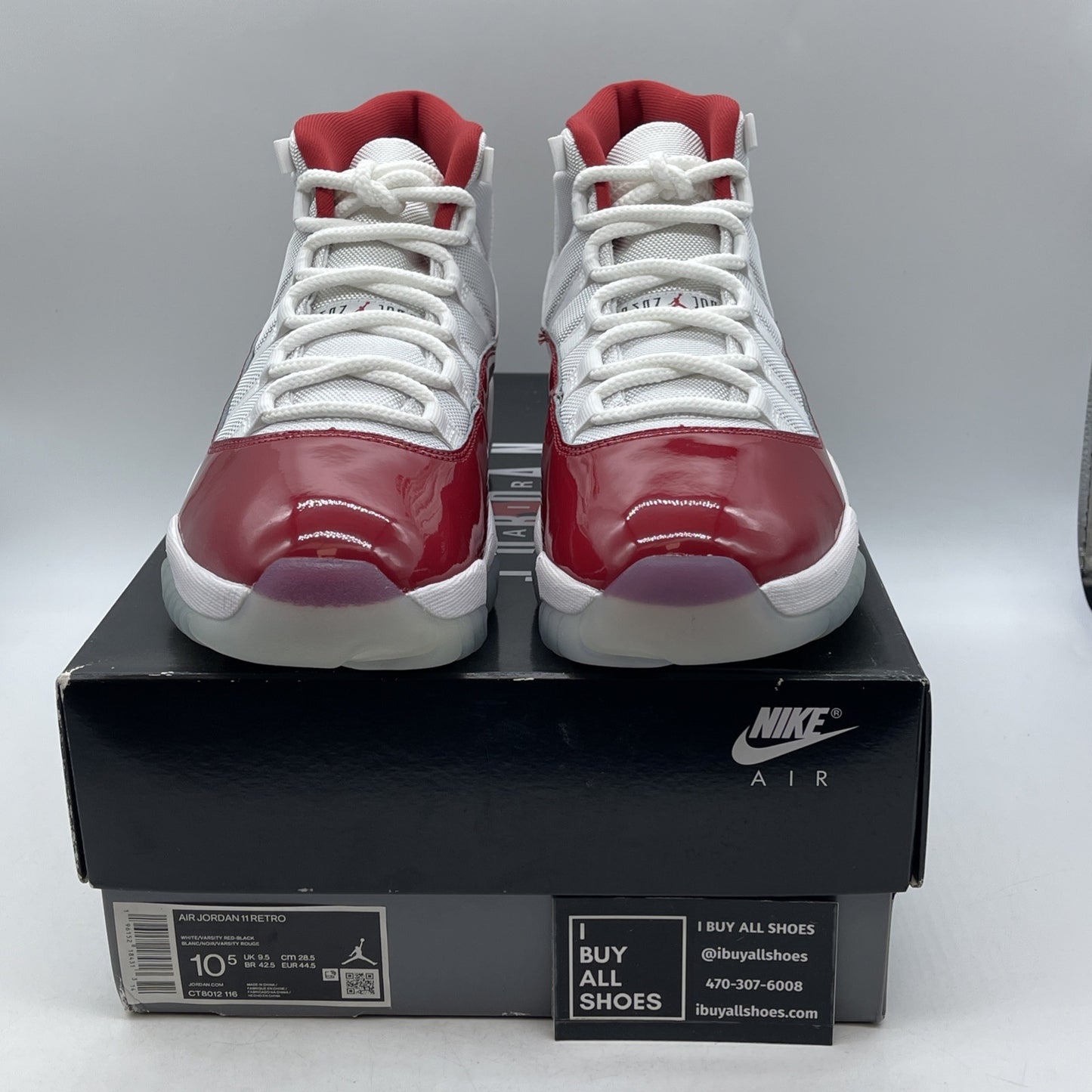 Size 10.5 - Air Jordan 11 Retro High Cherry (CT8012-116)