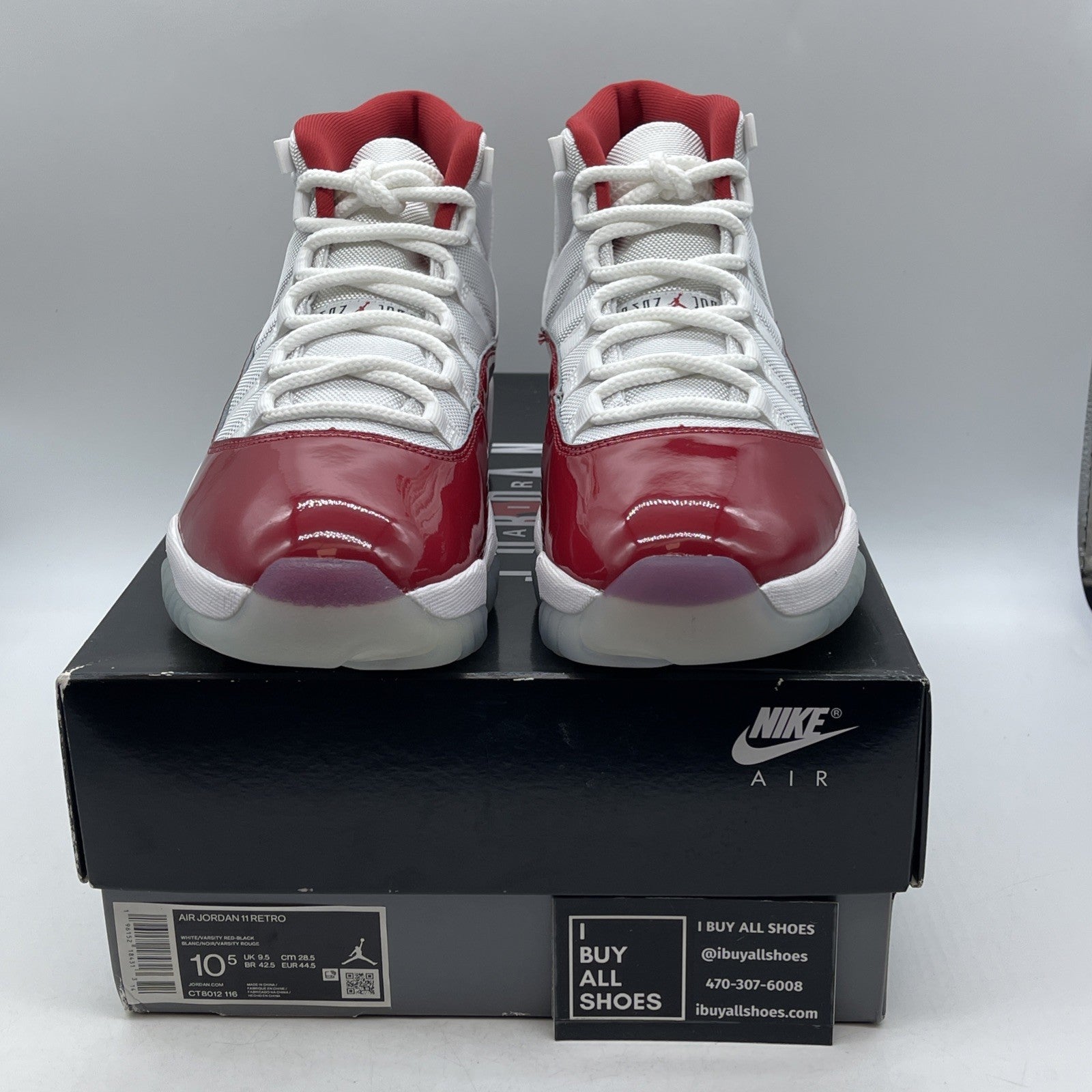Size 10.5 - Air Jordan 11 Retro High Cherry (CT8012-116)