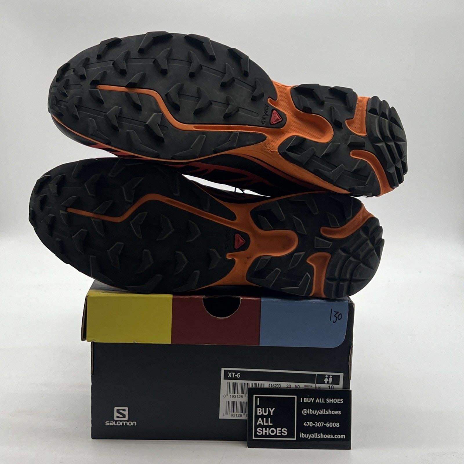 Size 10.5 - Salomon XT 6 Advanced ADV Black (416203-33V0)