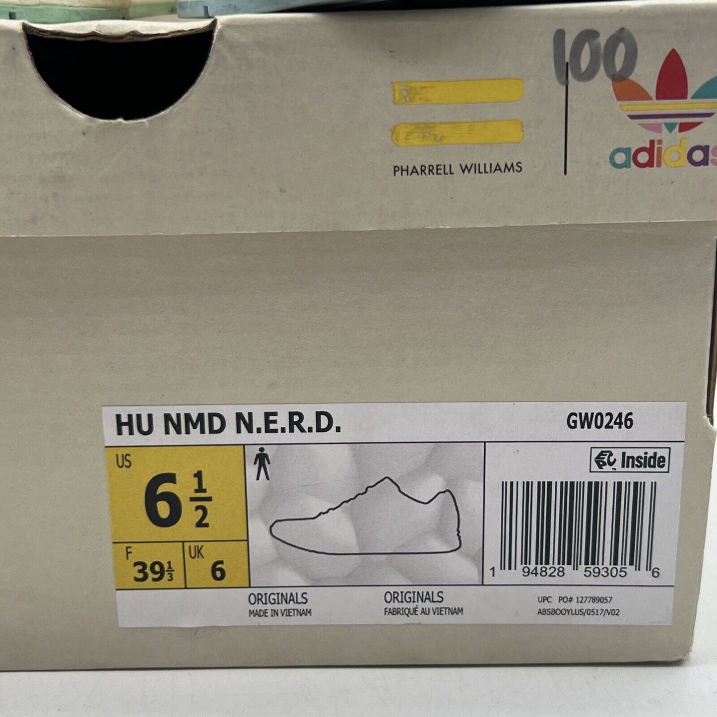 Size 6.5 - adidas Pharrell x N.E.R.D. x NMD Human Race 20th Anniversary (GW0246)