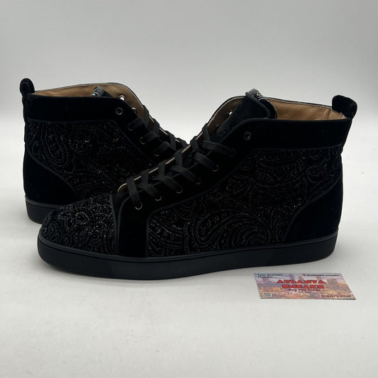 Size 13 - Christian Louboutin Louis Orlato High top Sneakers