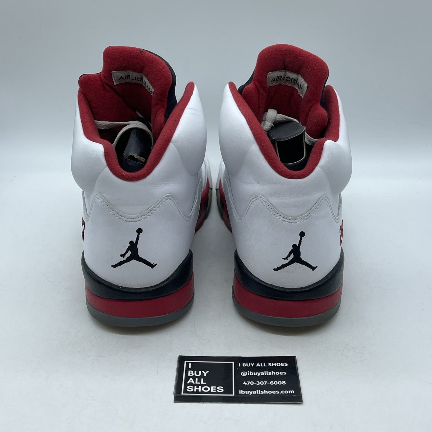 Size 13 - Air Jordan 5 Retro 2016 Low Fire Red (136027-120)