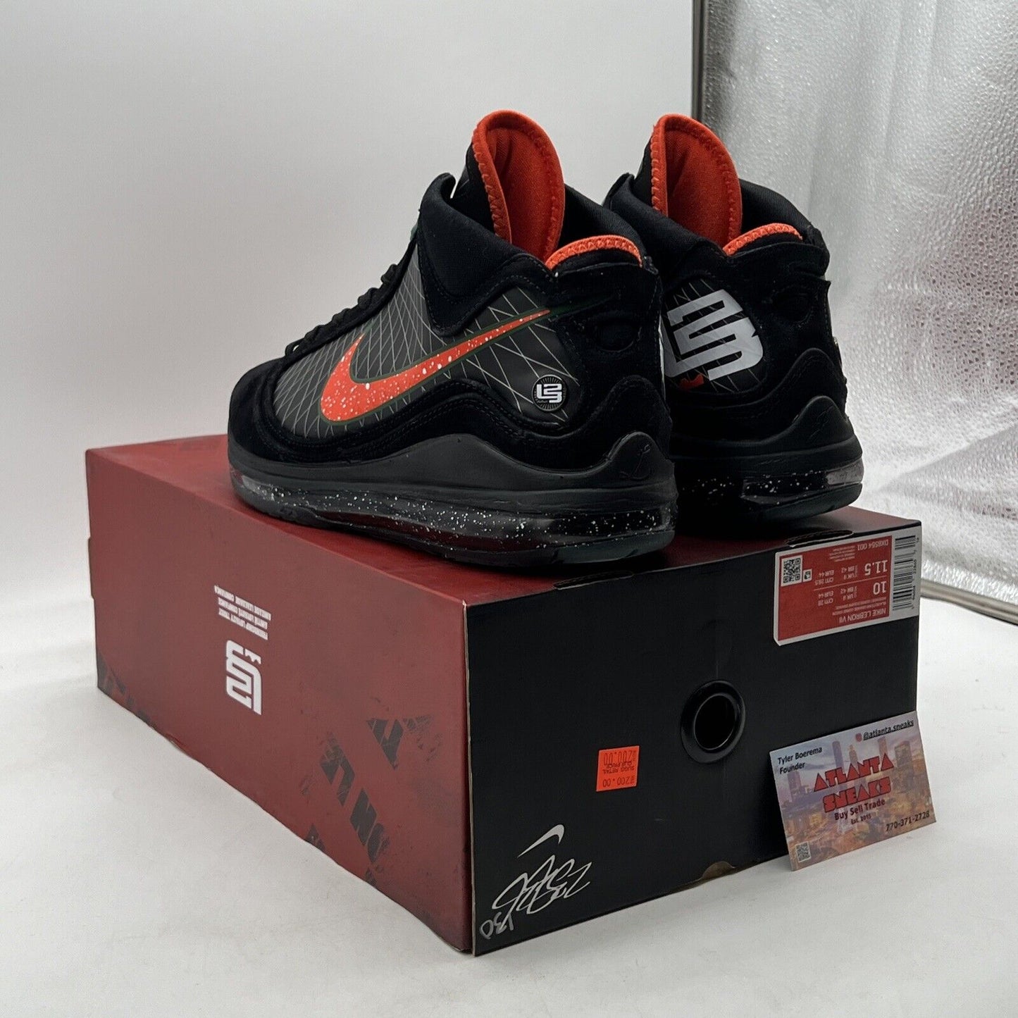 Size 10 - Nike Florida A&M University x LeBron 7 Retro Rattlers (DX8554-001)